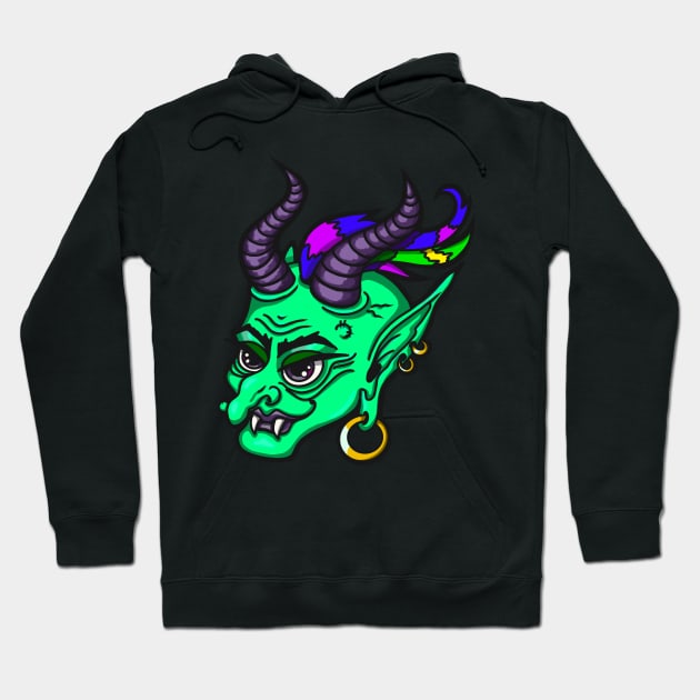 Demon Hoodie by IriShamanova